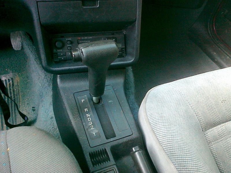 Dárce III - páka voliče automatiky